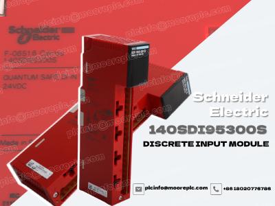 فتح الأمان باستخدام وحدة الإدخال المنفصلة للتيار المستمر 140SDI95300S من Schneider Electric