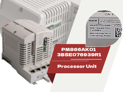 استكشاف وحدة التحكم ABB PM866AK01 3BSE076939R1: حل موثوق للأتمتة الصناعية