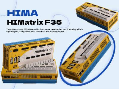 نظرة عامة على وحدة التحكم المتعلقة بالسلامة HIMA HIMatrix F35