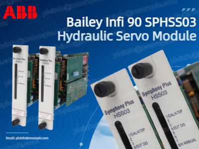 وحدة المؤازرة الهيدروليكية ABB SPHSS03: الخيار الأمثل للمحترفين للتحكم الهيدروليكي عالي الموثوقية