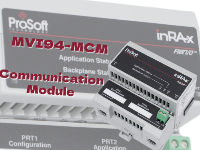 منصة ProSoft MVI94-MCM Flex I/O: فتح اتصالات Modbus التسلسلية